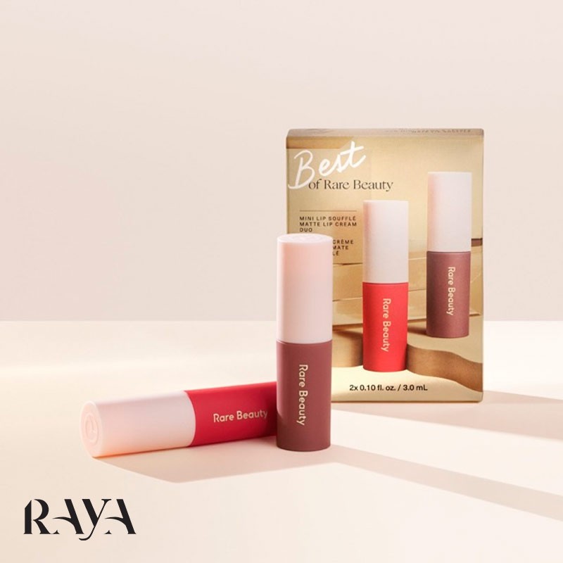 رژ لب مایع و مات رر بیوتی سلنا گومز مدل لیپ سافل مینی سایز(3 میل) Rare Beauty Lip Souffle Matte Lip Cream